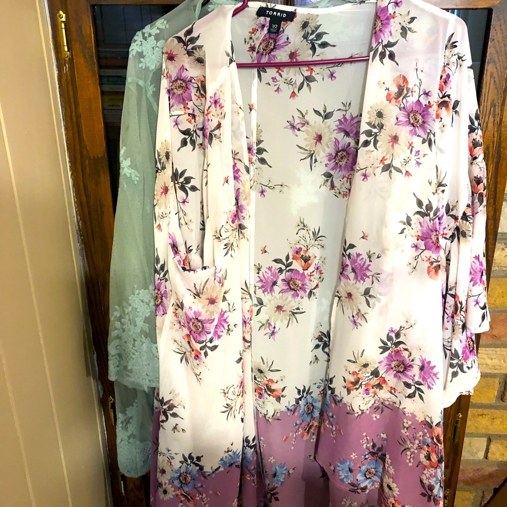 Two Torrid Kimonos
